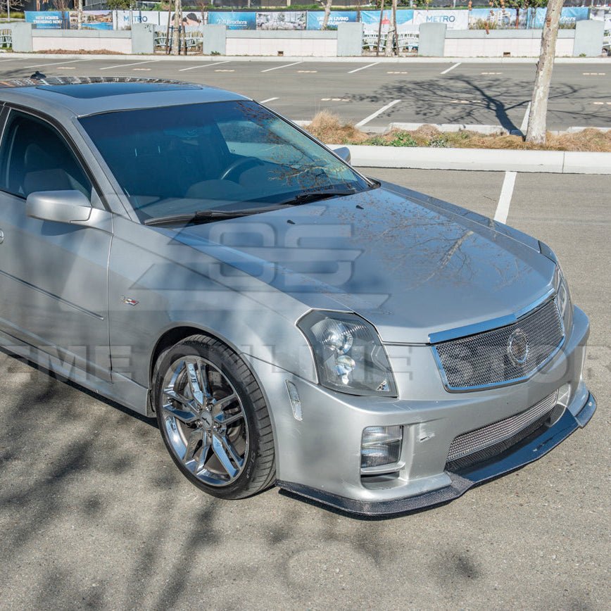 Cadillac CTS-V Carbon Fiber Front Lip Splitter 2003–2008
