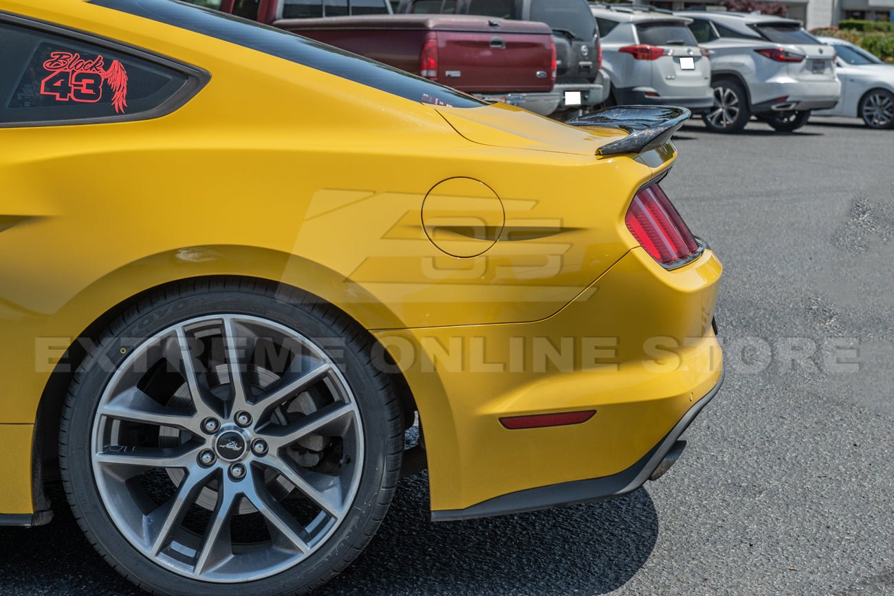 Ford Mustang S550 GT350 Style Carbon Fiber Rear Spoiler 2015-2023