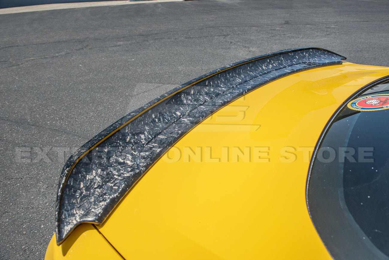 Ford Mustang S550 GT350 Style Carbon Fiber Rear Spoiler 2015-2023