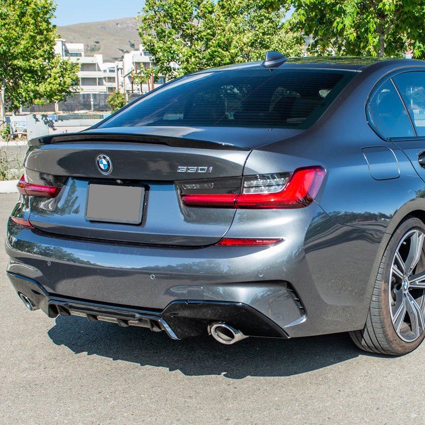 BMW G20 3 Series G80 M3 Factory Style Carbon Fiber Rear Trunk Wing Spoiler 2019-Up