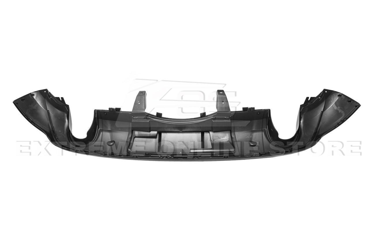 Dodge Durango WD Matte Black Rear Bumper Dual Exhaust Diffuser 2014-Up