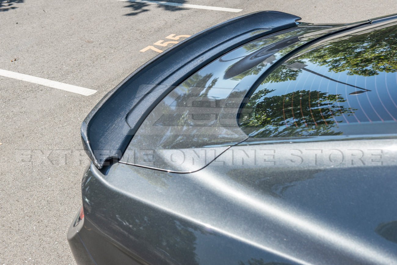 Ford Mustang S550 GT350 Style Carbon Fiber Rear Spoiler 2015-2023