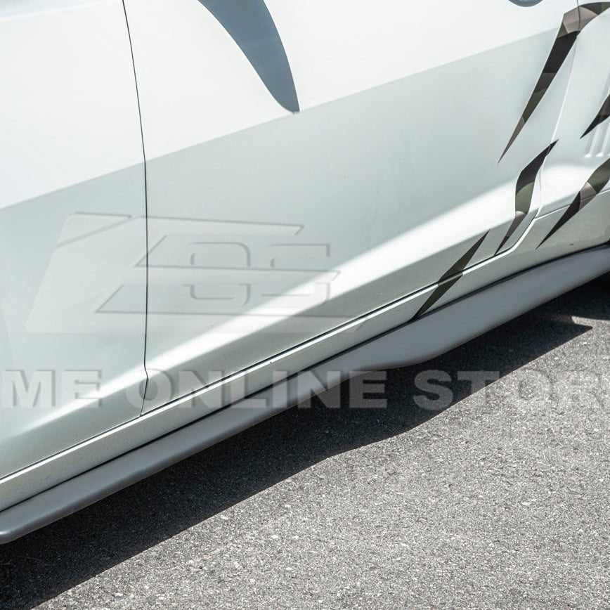 Chevrolet Camaro 5th Gen ZL1 Style Gloss Black Carbon Fiber Side Skirts 2010-2015