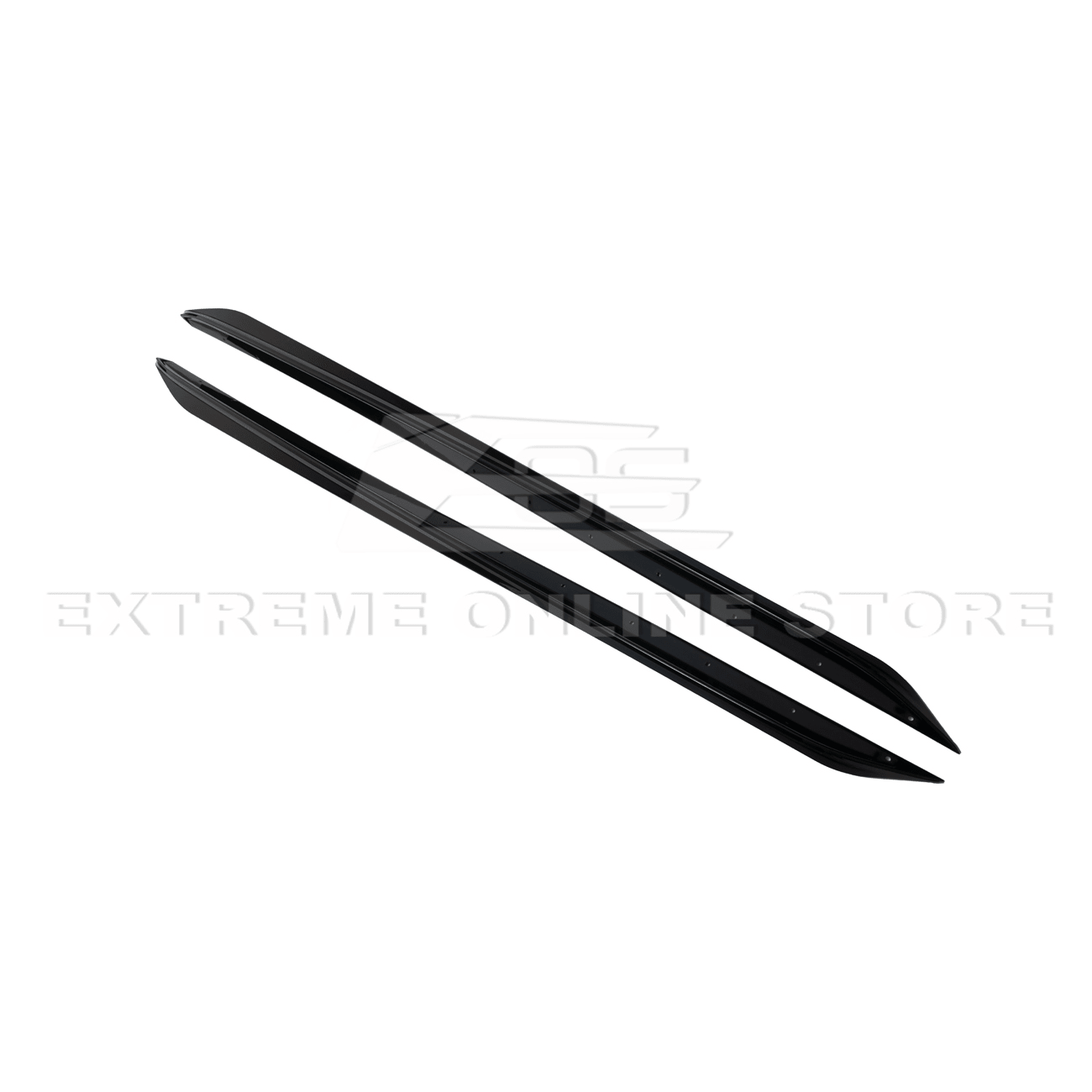 BMW G20 G28 3 Series M Sport M Performance Style Gloss Black Side Skirts Rocker Panel Pair 2019-Up