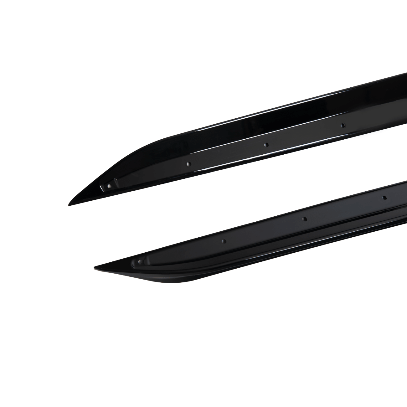 BMW G20 G28 3 Series M Sport EOS Style Gloss Black Front Lip Splitter Side Skirts Kit 2019-Up