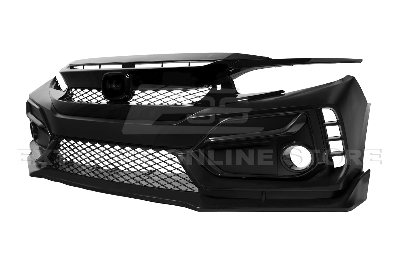 Honda Civic FK7 FK8 Type R Style Front Bumper Conversion Kit 2016-2021