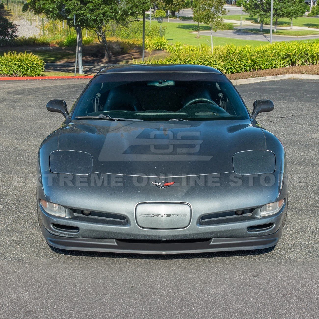 Chevrolet Corvette C5 EOS Style Front Vented Lip Splitter 1997-2004