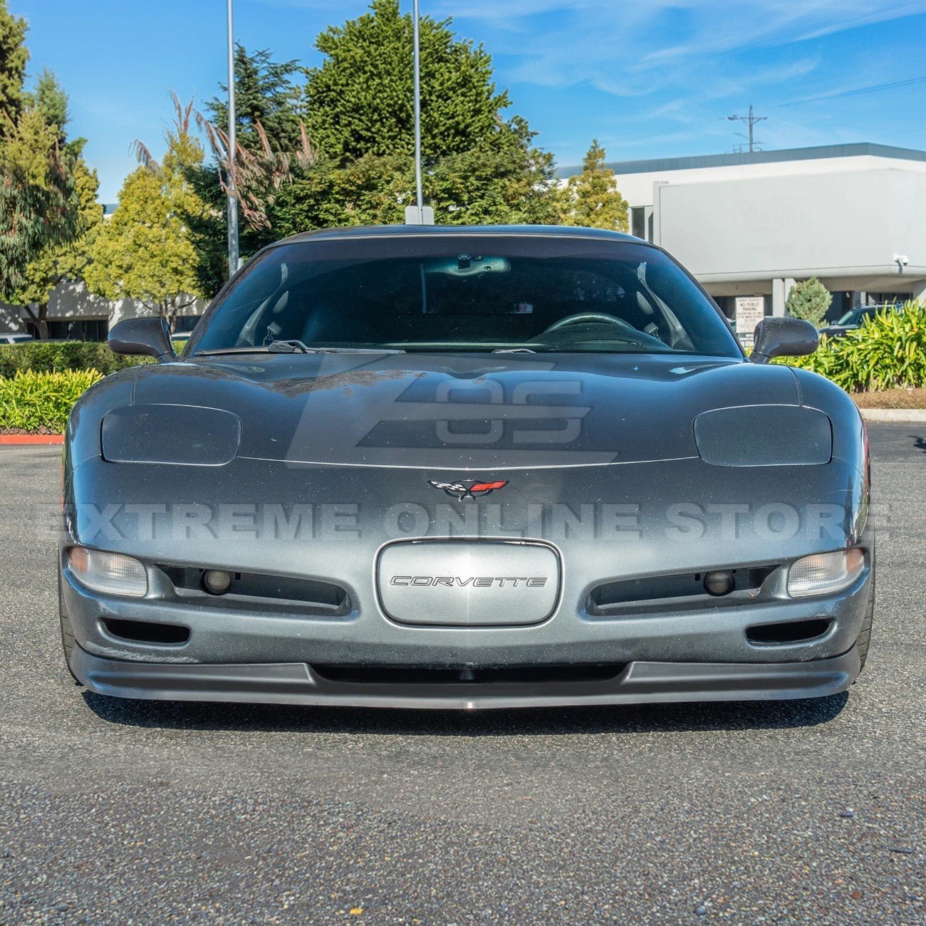 Chevrolet Corvette C5 EOS Style Front Vented Lip Splitter 1997-2004