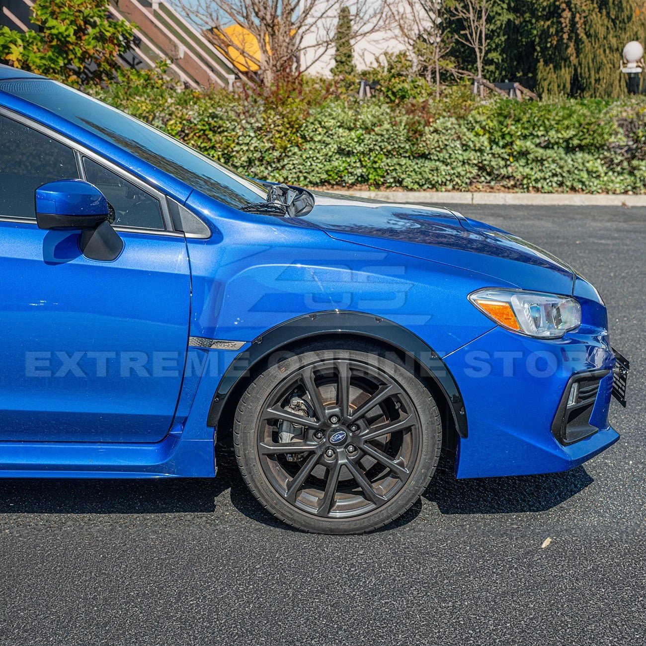 Subaru WRX | STI VA CS Style Carbon Fiber Gloss Black Fender Flares 2015-2021