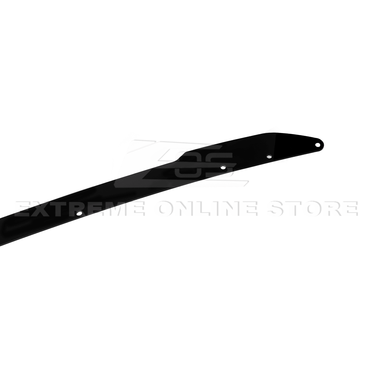 Ford Mustang S550 EOS Performance Track Style Smoke Carbon Wickerbill Spoiler Flap Insert 2015-2023