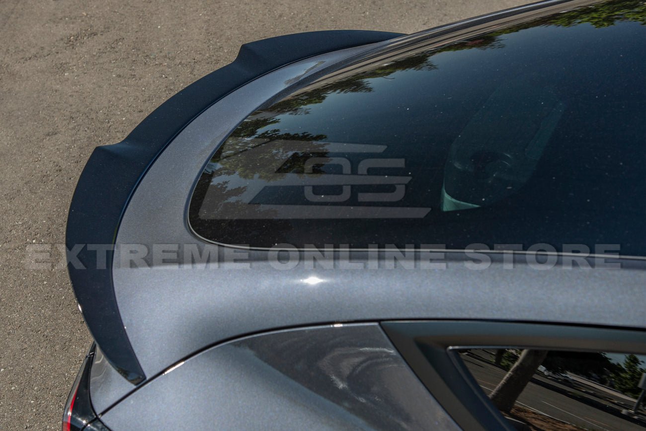 Tesla Model Y Performance Style Gloss Black Full Aero Kit Splitter Side Skirts Spoiler 2020-2024