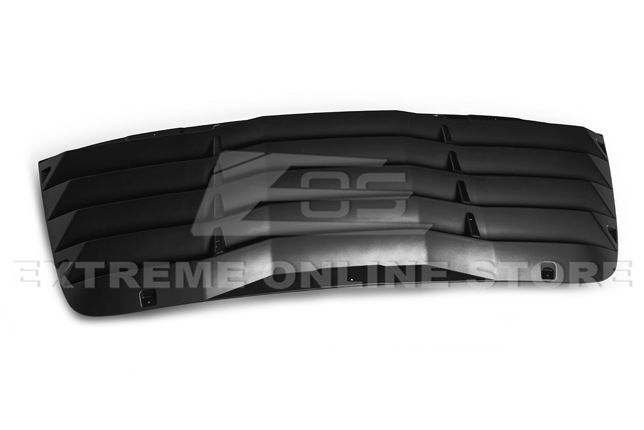 Dodge Challenger LC Primer Black Rear Window Louver Sun Shade Cover 2008-Up