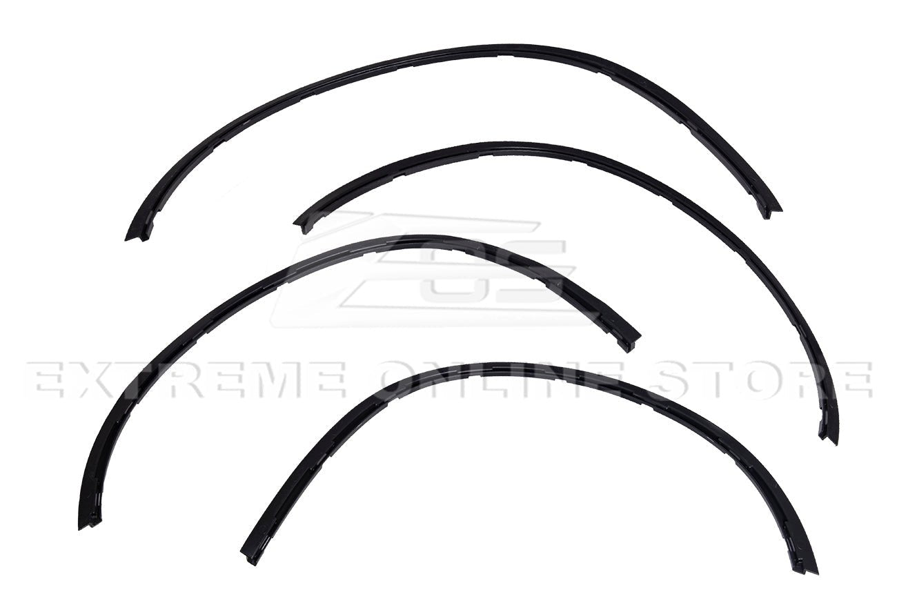 Dodge Challenger SRT Hellcat Demon Widebody Style Flat Black Fender Flares 2015-Up