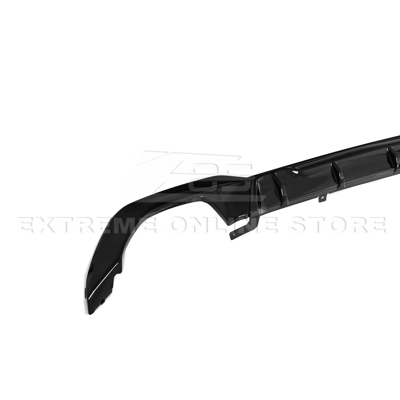 BMW G20 M340i M Performance Style Gloss Black Rear Bumper Lower Diffuser 2019-Up