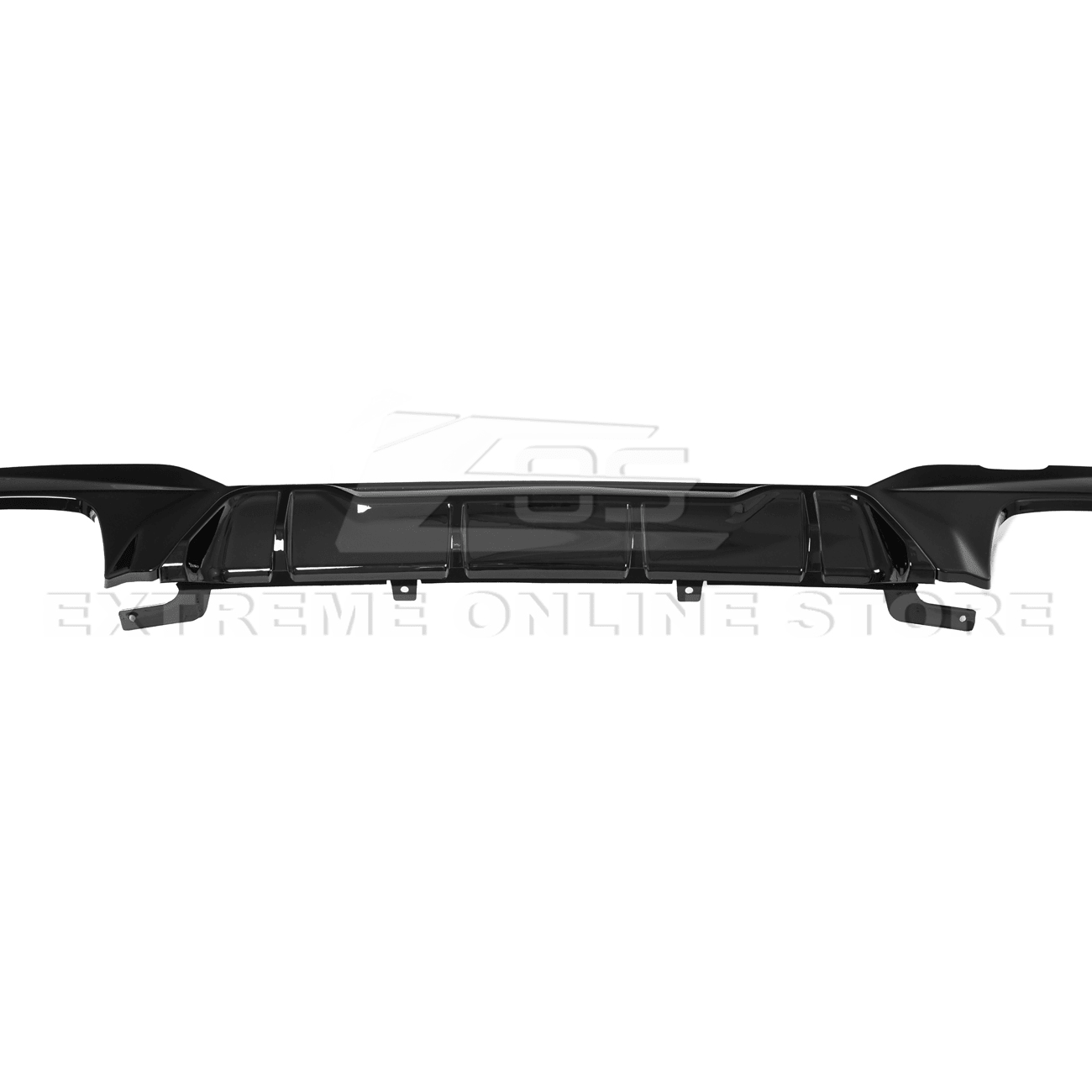 BMW G20 M340i M Performance Style Gloss Black Rear Bumper Lower Diffuser 2019-Up