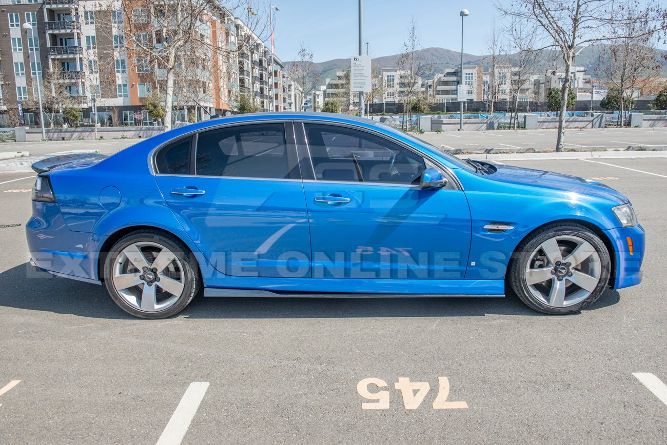 Pontiac G8 Carbon Fiber Side Skirt Rocker Panels 2008-2009