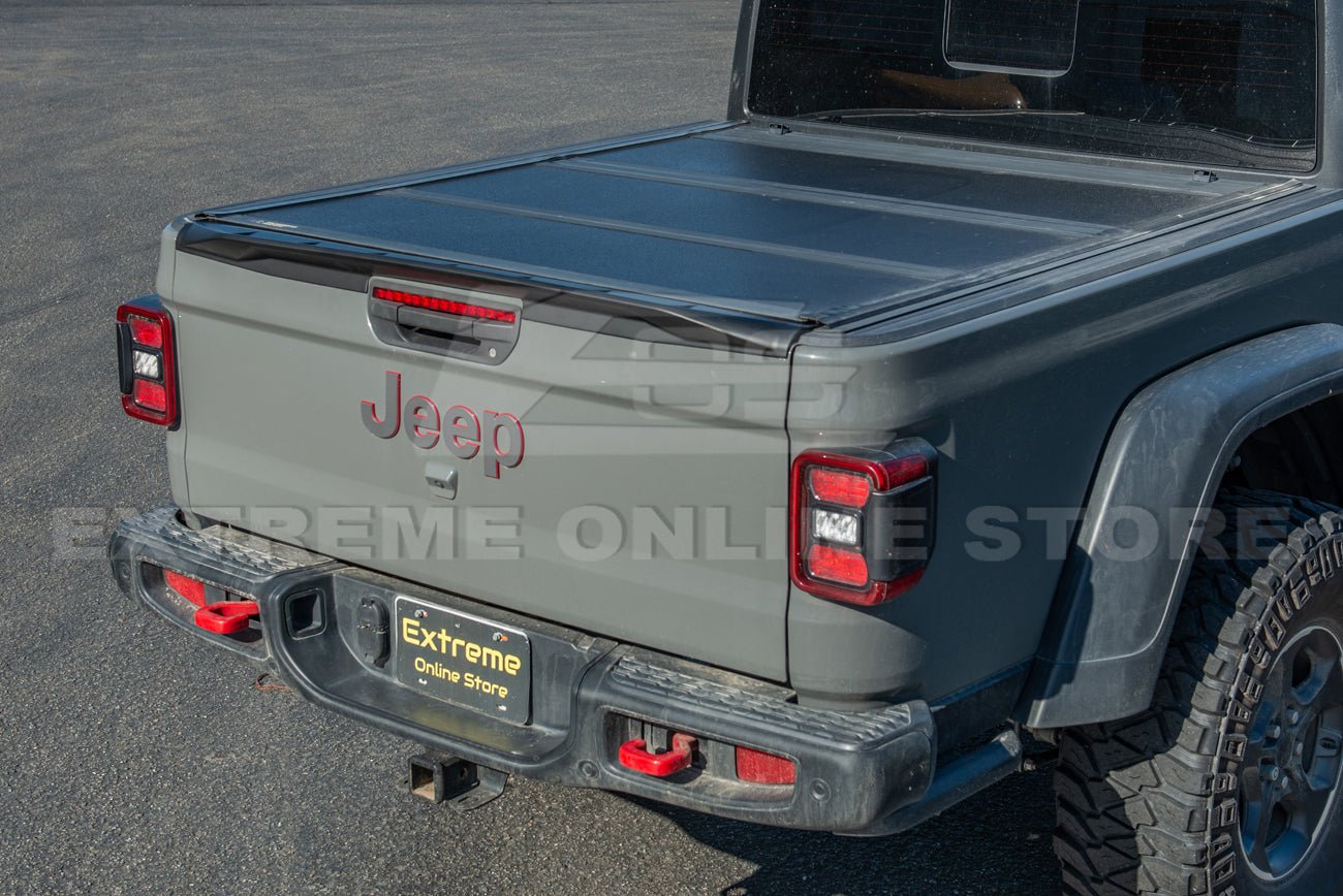 Jeep Gladiator JT Matte Black Rear Tailgate Lid Spoiler 2020-Up