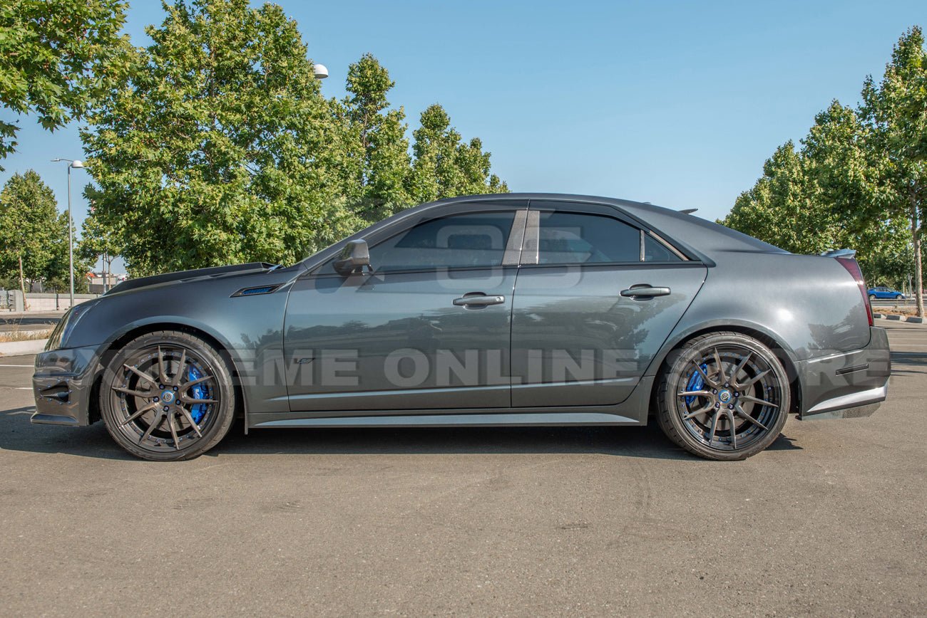 Cadillac CTS-V V2 Carbon Fiber Splash Guards Mud Flaps Sedan 2009-2014