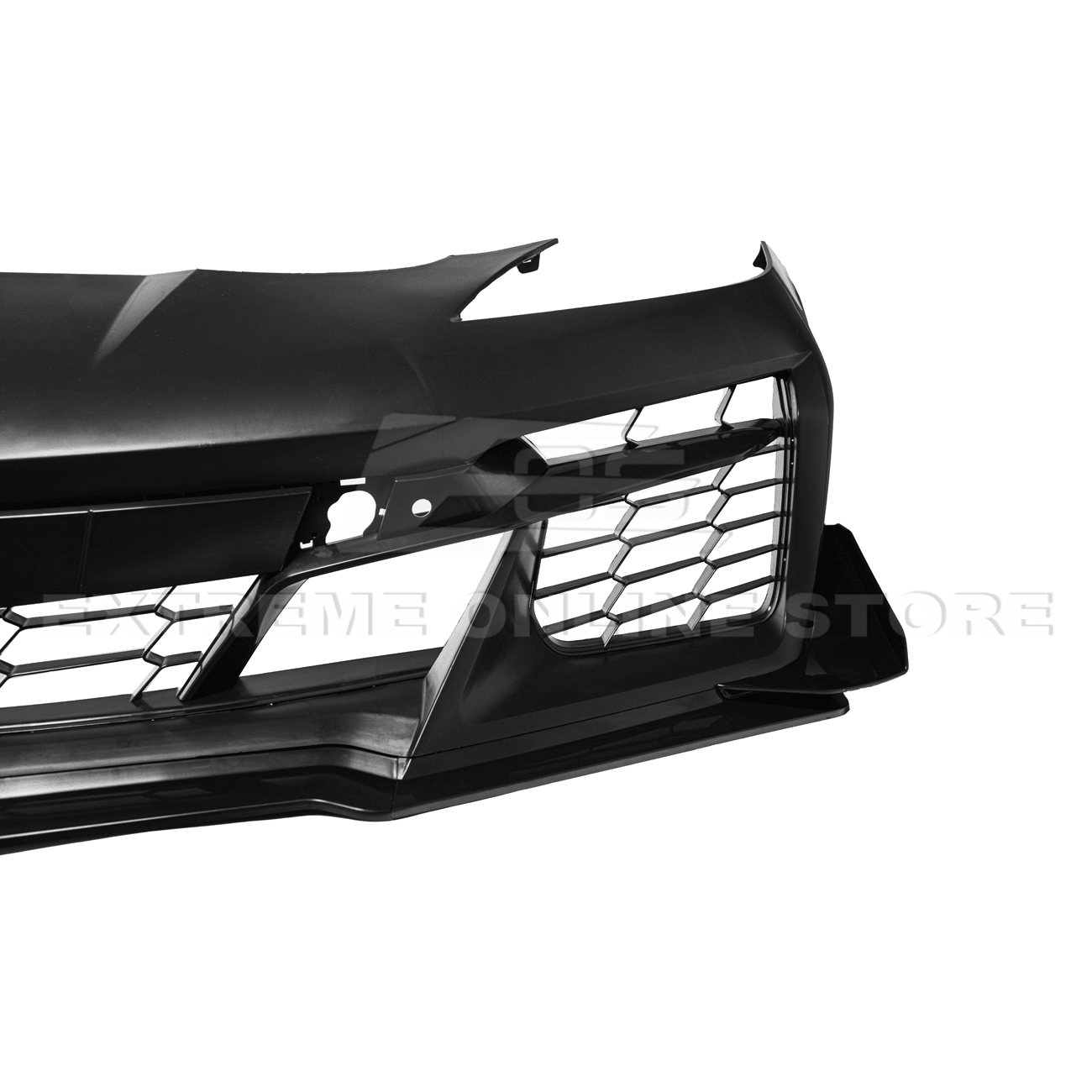 Chevrolet Corvette C8 Z06 Conversion Style Unpainted Front Bumper Kit 2020-2024
