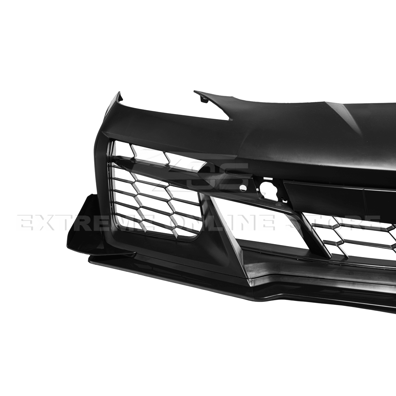 Chevrolet Corvette C8 Z06 Conversion Style Unpainted Front Bumper Kit 2020-2024