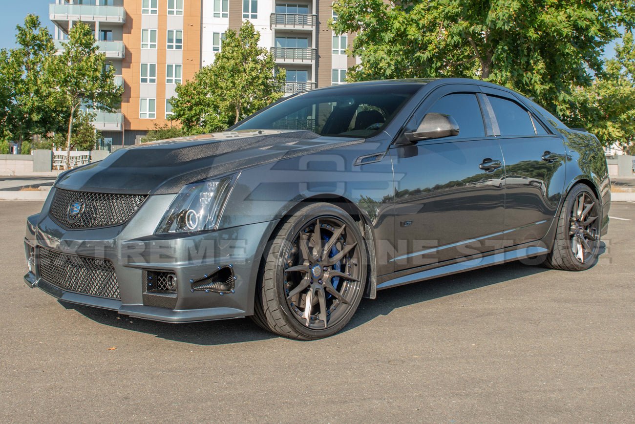 Cadillac CTS-V V2 Carbon Fiber Splash Guards Mud Flaps Sedan 2009-2014