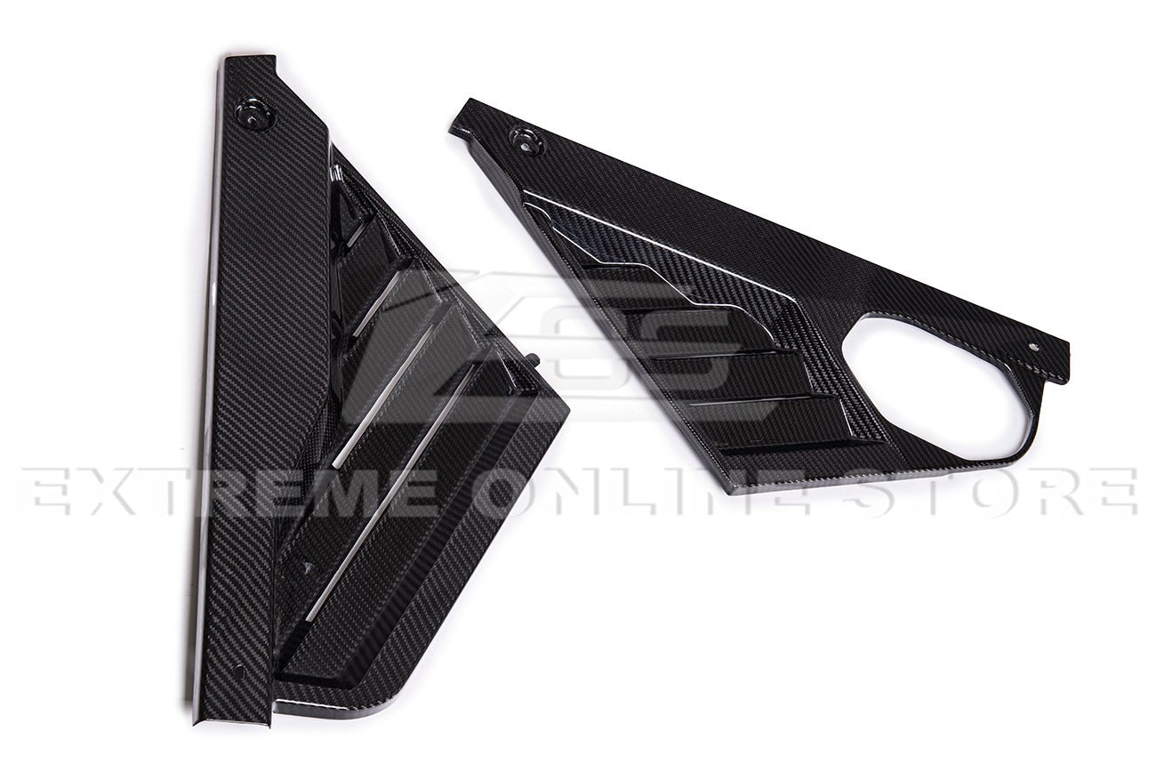 Chevrolet Corvette C8 Carbon Fiber Engine Cover Bay Panel Insert Coupe 2020-2024