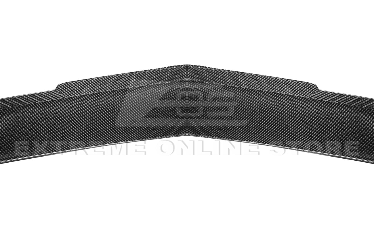 Cadillac CTS-V GMX322 Wickerbill Style Carbon Fiber Rear Trunk Spoiler 2009-2015
