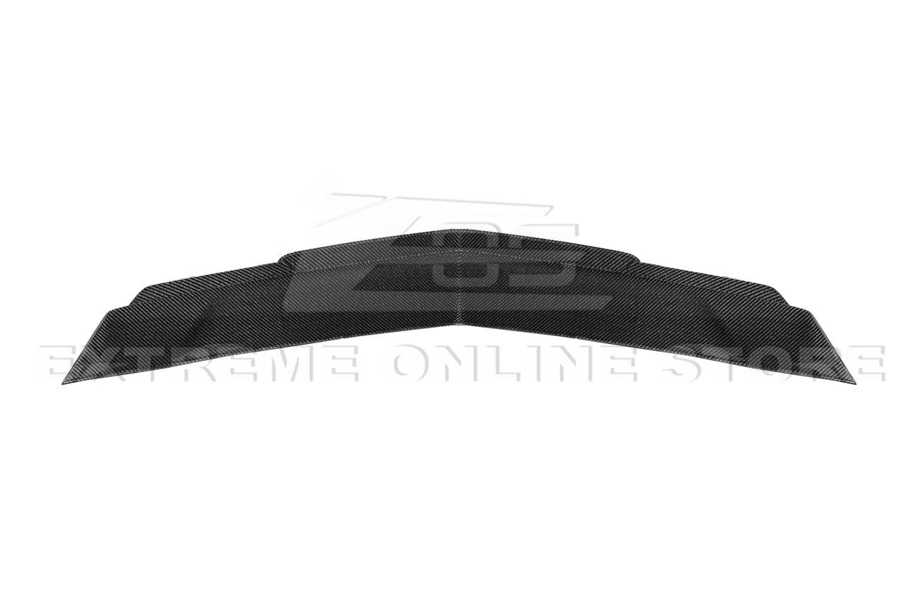 Cadillac CTS-V GMX322 Wickerbill Style Carbon Fiber Rear Trunk Spoiler 2009-2015