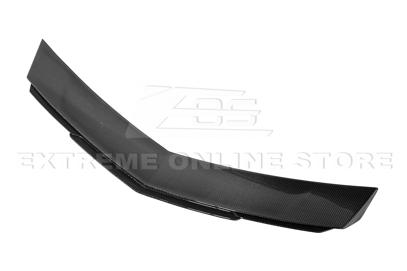 Cadillac CTS-V GMX322 Wickerbill Style Carbon Fiber Rear Trunk Spoiler 2009-2015