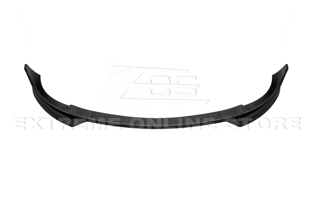 Tesla Model Y Performance Style Gloss Black Front Splitter Lip Side Skirts Kit 2020-2024