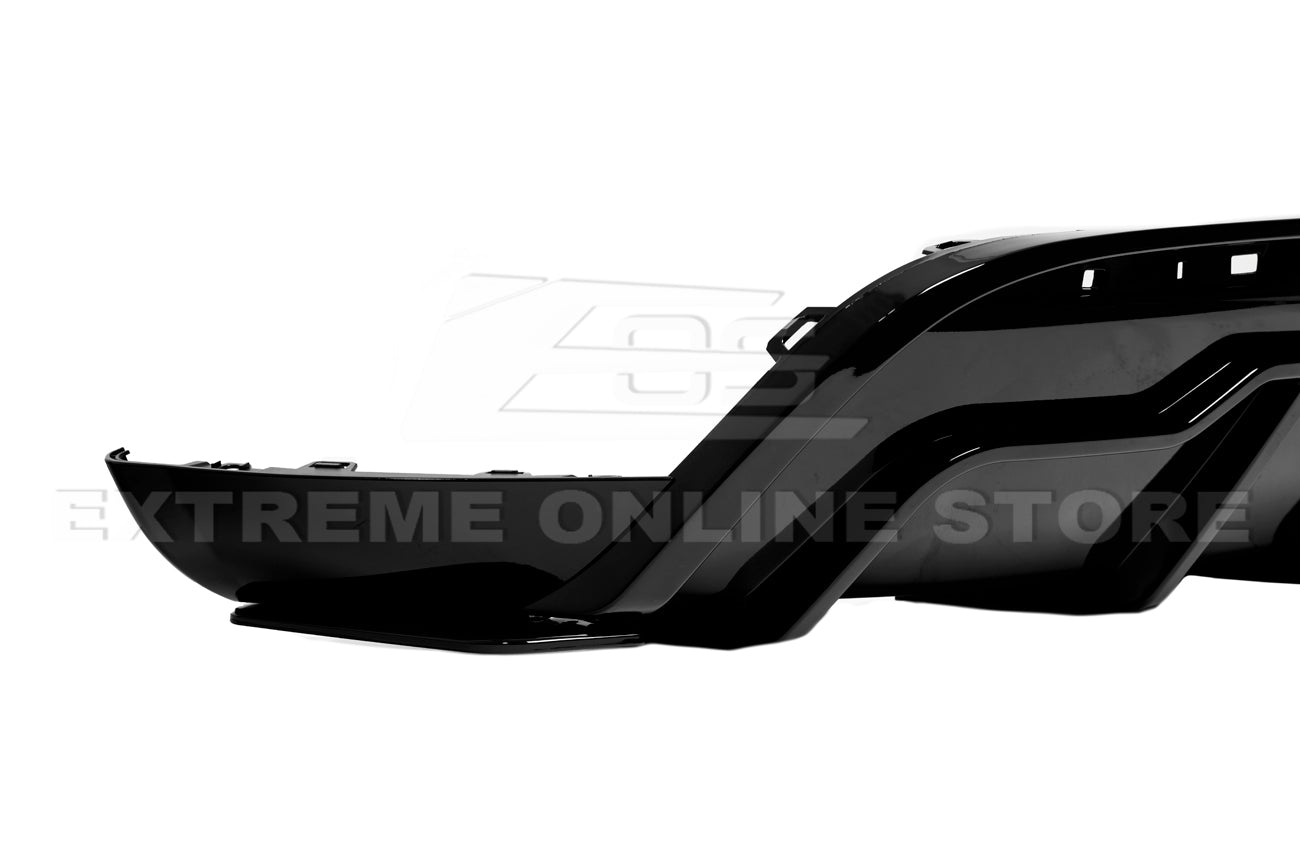 Tesla Model Y Performance Style Gloss Black Rear Bumper Diffuser 2020-2024