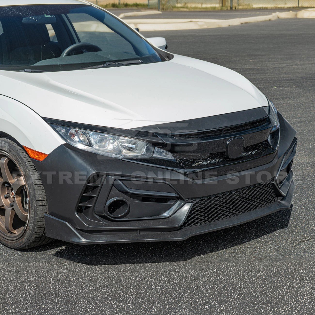 2016-21 Honda Civic JDM Type-R Front Bumper Conversion Kit – Bayoptiks