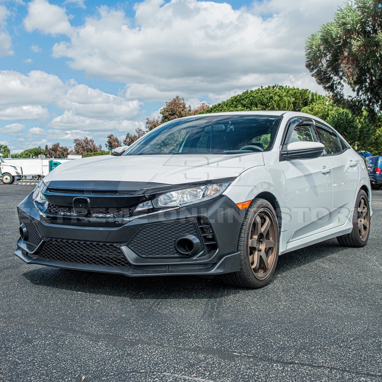 Honda Civic FK7 FK8 Type R Style Front Bumper Conversion Kit 2016-2021