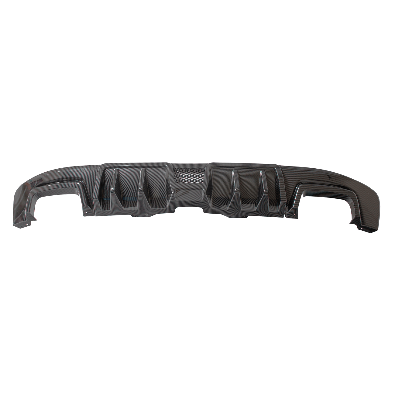 Subaru WRX STI VA Performance Style Gloss Black Carbon Rear Bumper Diffuser 2015-2021