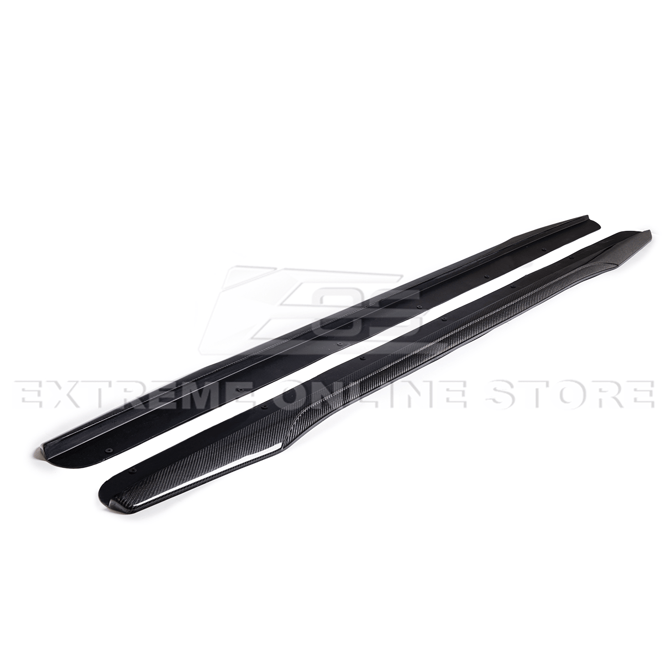 Cadillac CTS-V Carbon Fiber Front Lip & Side Skirt Package 2003–2008