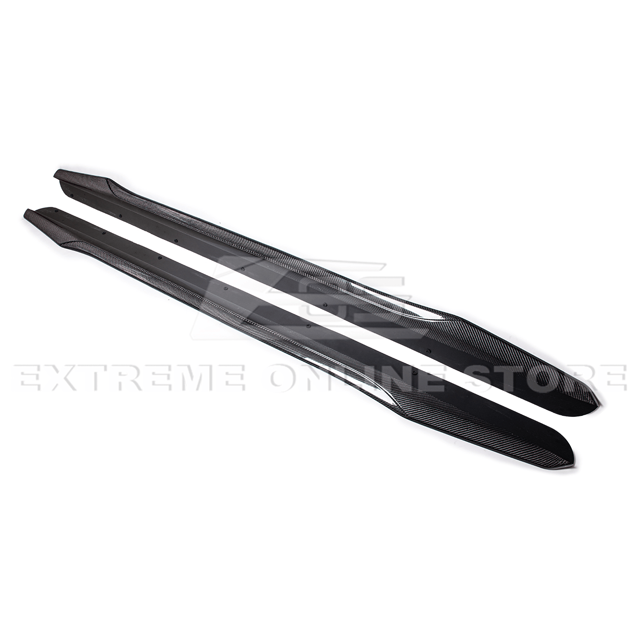 Cadillac CTS-V Carbon Fiber Front Lip & Side Skirt Package 2003–2008