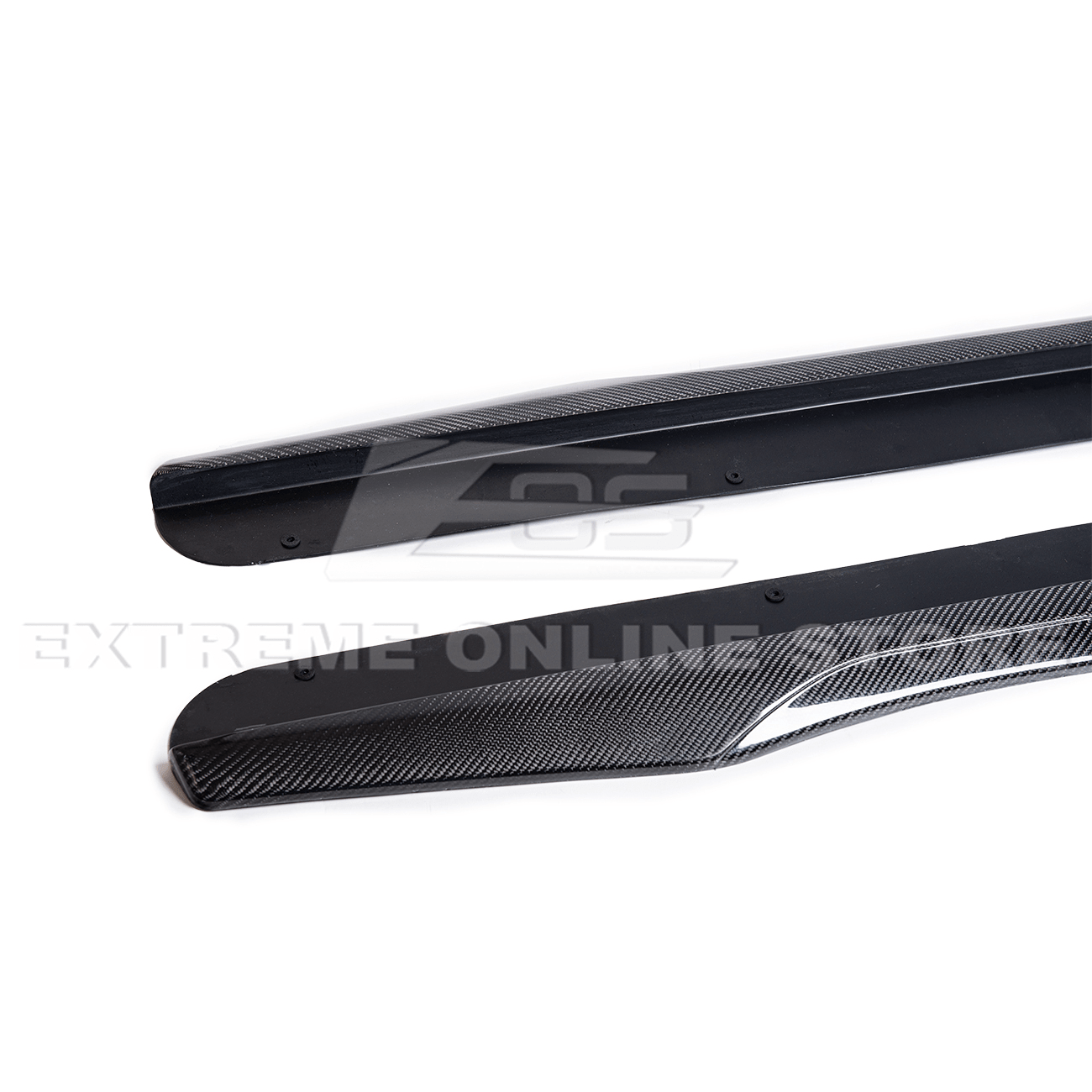 Cadillac CTS-V Carbon Fiber Front Lip & Side Skirt Package 2003–2008