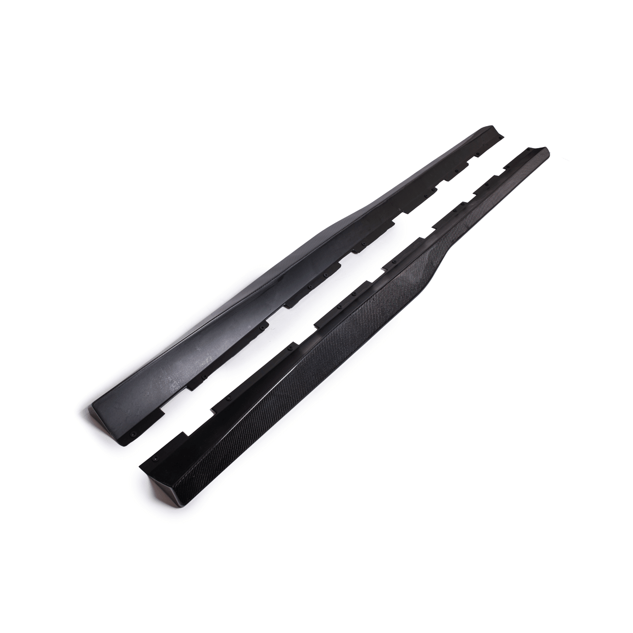 Chevrolet Camaro 5th Gen ZL1 Style Gloss Black Carbon Fiber Side Skirts 2010-2015