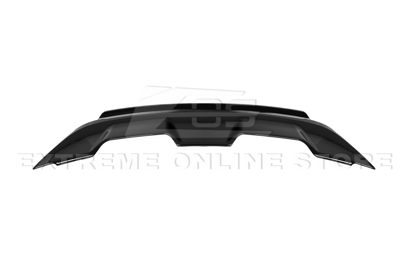 Ford Mustang S550 GT500 Wickerbill Style Carbon Fiber Rear Spoiler 2015-2023