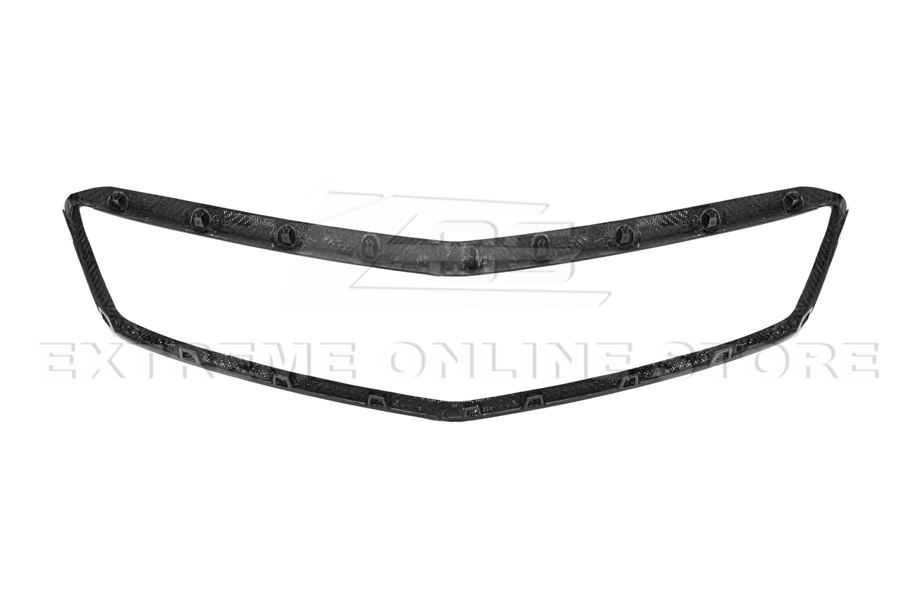 Cadillac CTS-V Alpha Dry Carbon Fiber Front Grille Surround Insert 2016-2019