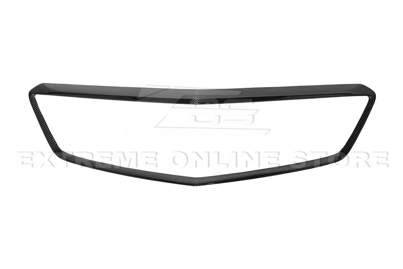 Cadillac CTS-V Alpha Dry Carbon Fiber Front Grille Surround Insert 2016-2019
