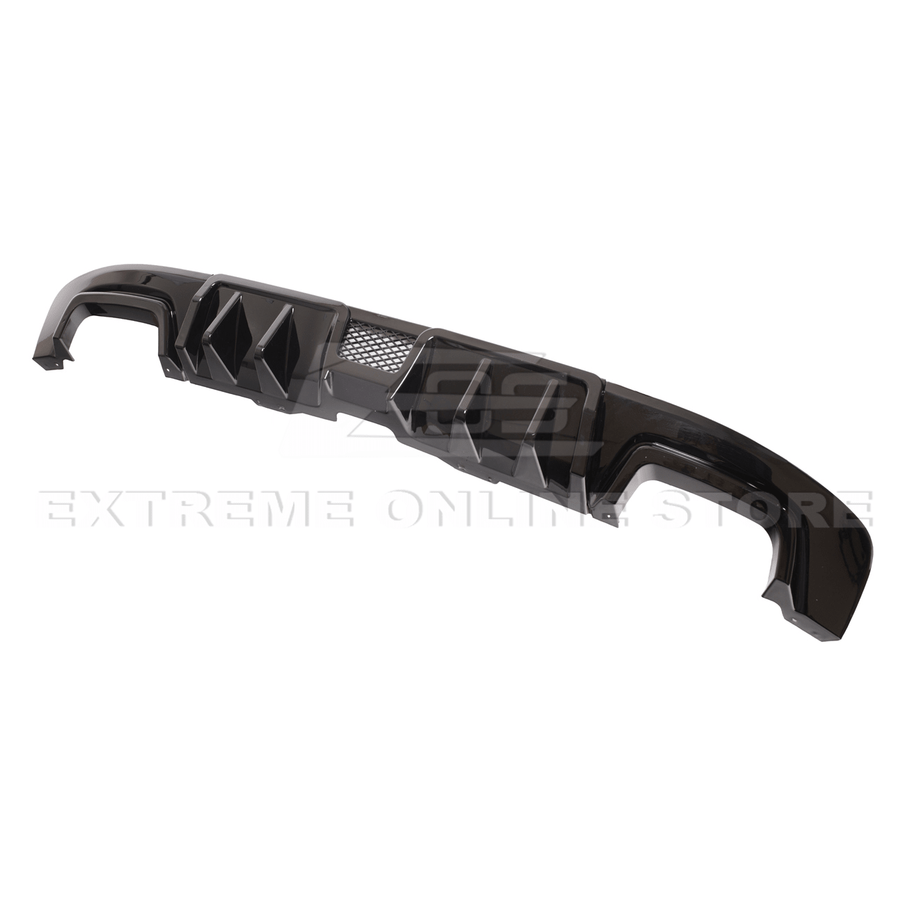 Subaru WRX STI VA Performance Style Gloss Black Carbon Rear Bumper Diffuser 2015-2021