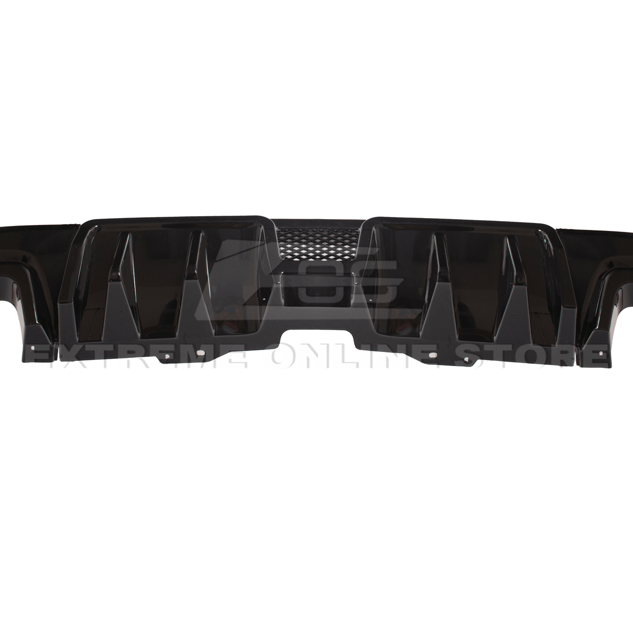 Subaru WRX STI VA Performance Style Gloss Black Carbon Rear Bumper Diffuser 2015-2021