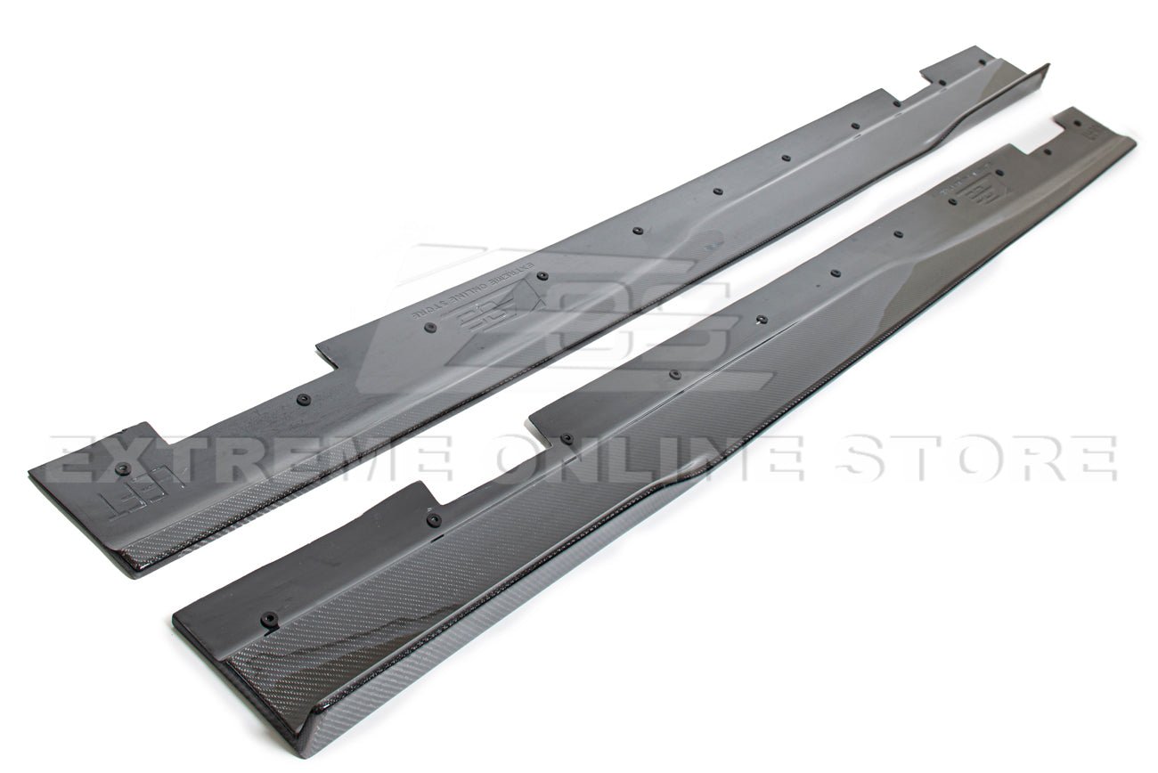 Pontiac G8 Carbon Fiber Side Skirt Rocker Panels 2008-2009