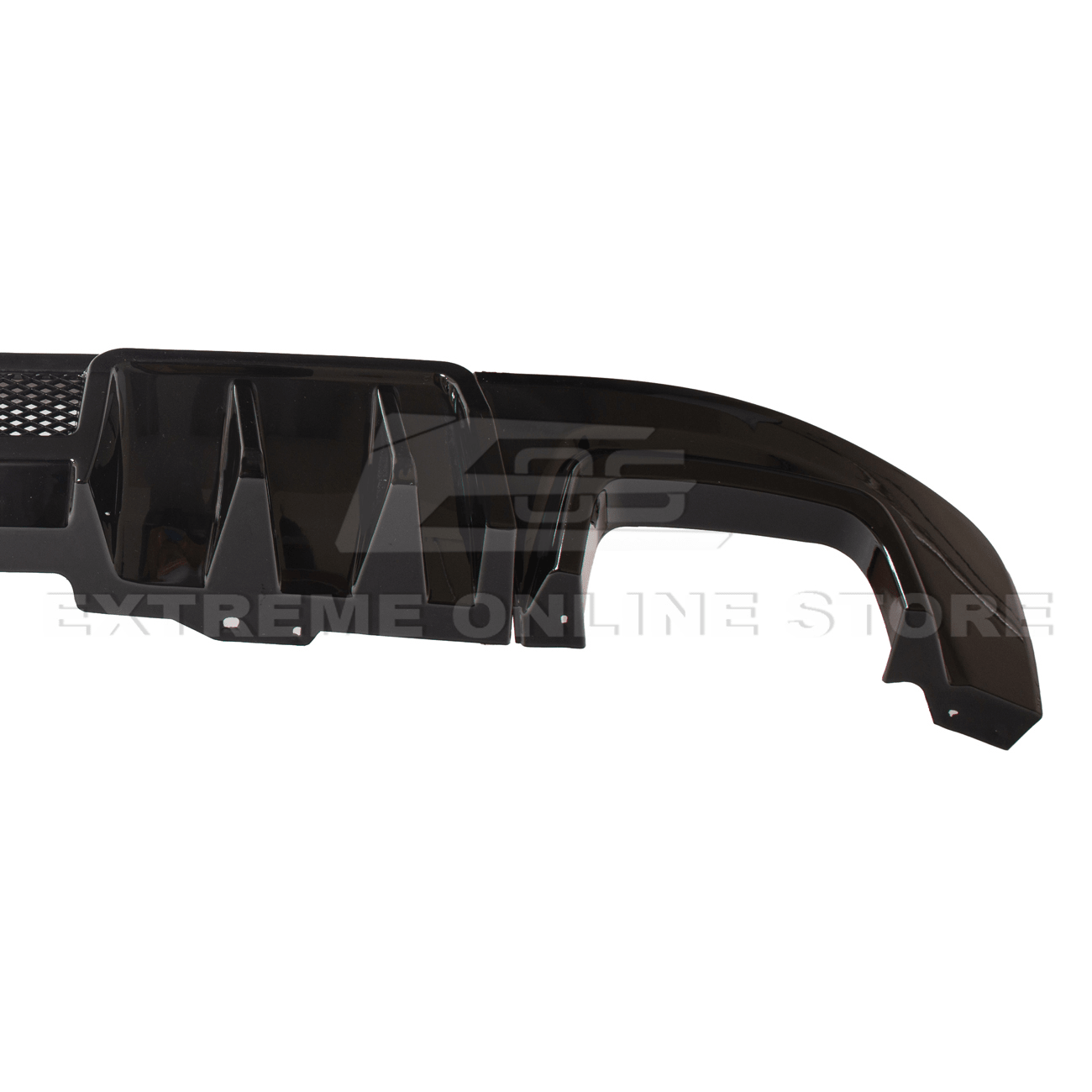 Subaru WRX STI VA Performance Style Gloss Black Carbon Rear Bumper Diffuser 2015-2021