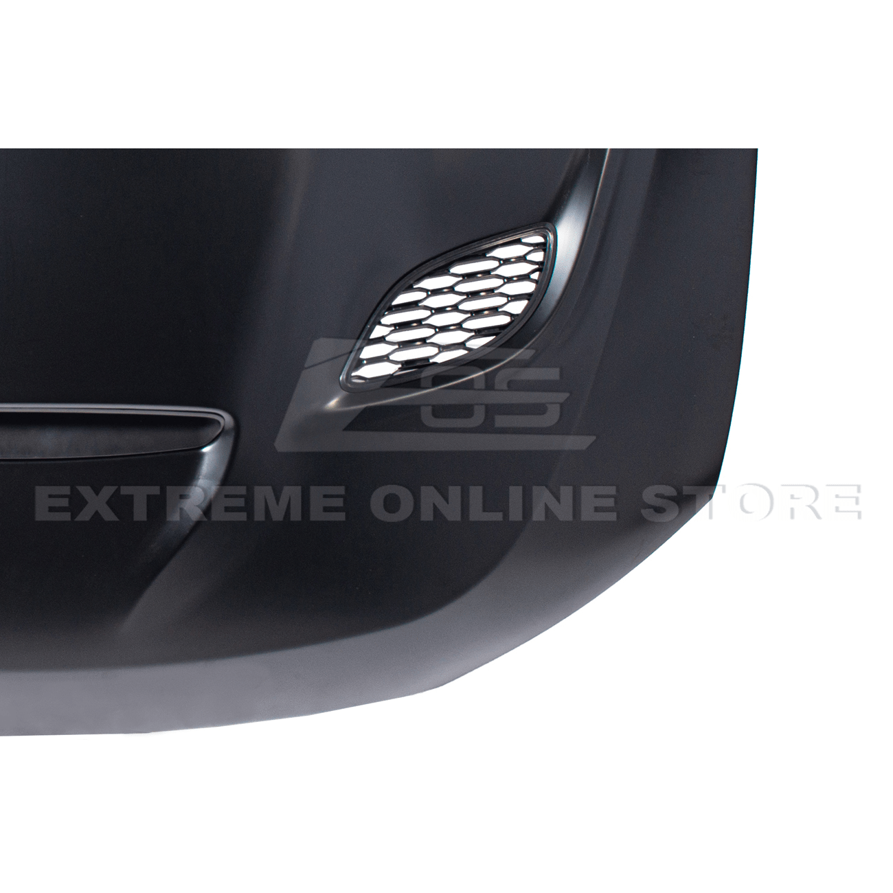 Dodge Durango WD SRT Hellcat Style Primed Black Front Air Vented Hood 2011-Up