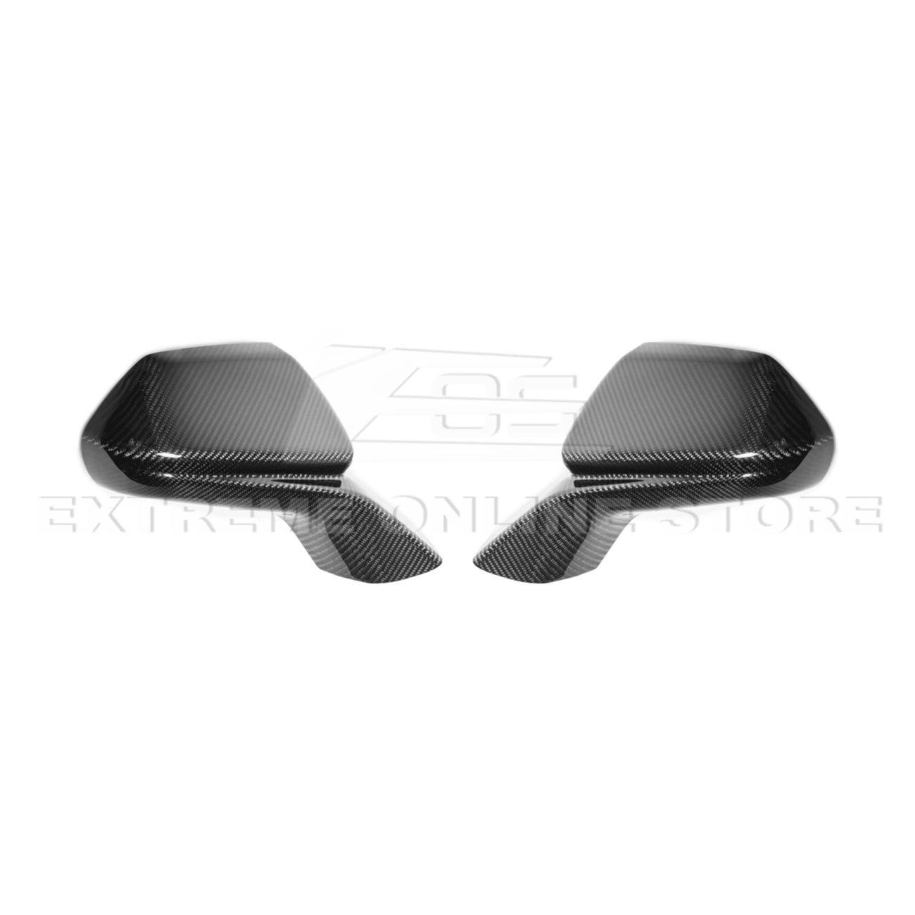 Chevrolet Camaro 6th Gen GM Factory Style Dry Carbon Fiber Mirror Covers 2019-2024