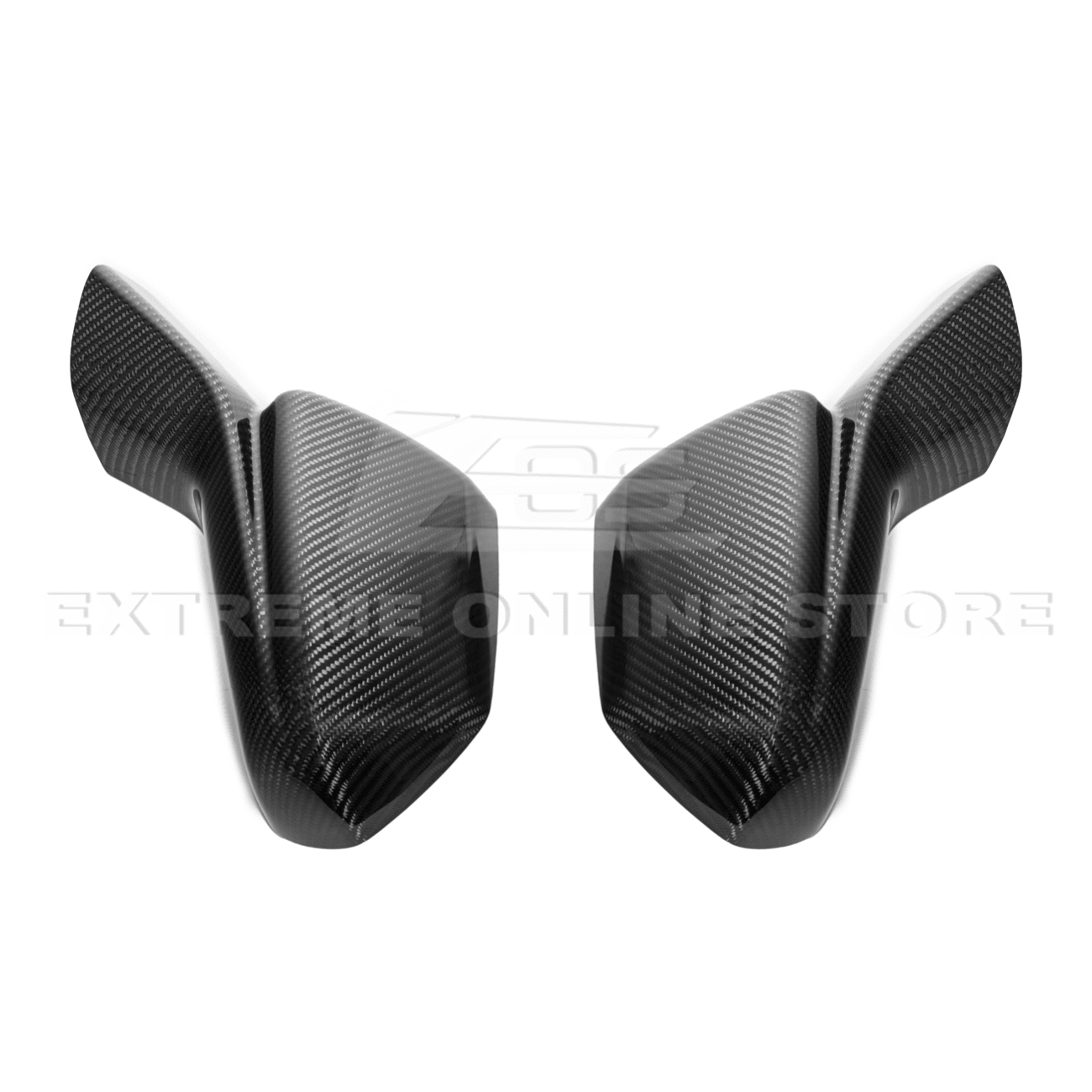 Chevrolet Camaro 6th Gen GM Factory Style Dry Carbon Fiber Mirror Covers 2019-2024