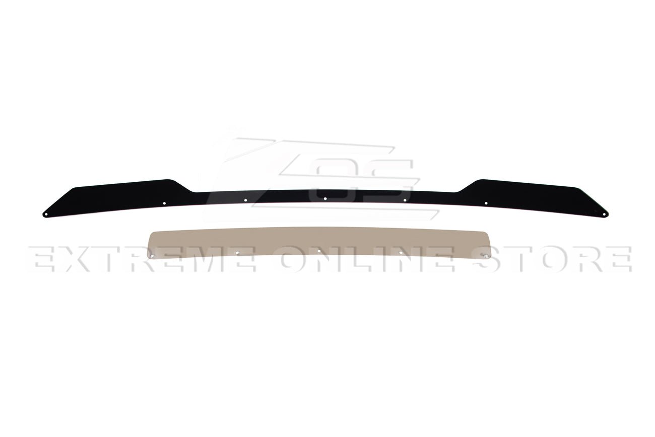Chevrolet Camaro 6th Gen Wickerbill Rear Spoiler Extension Smoke Tinted 2016-2024