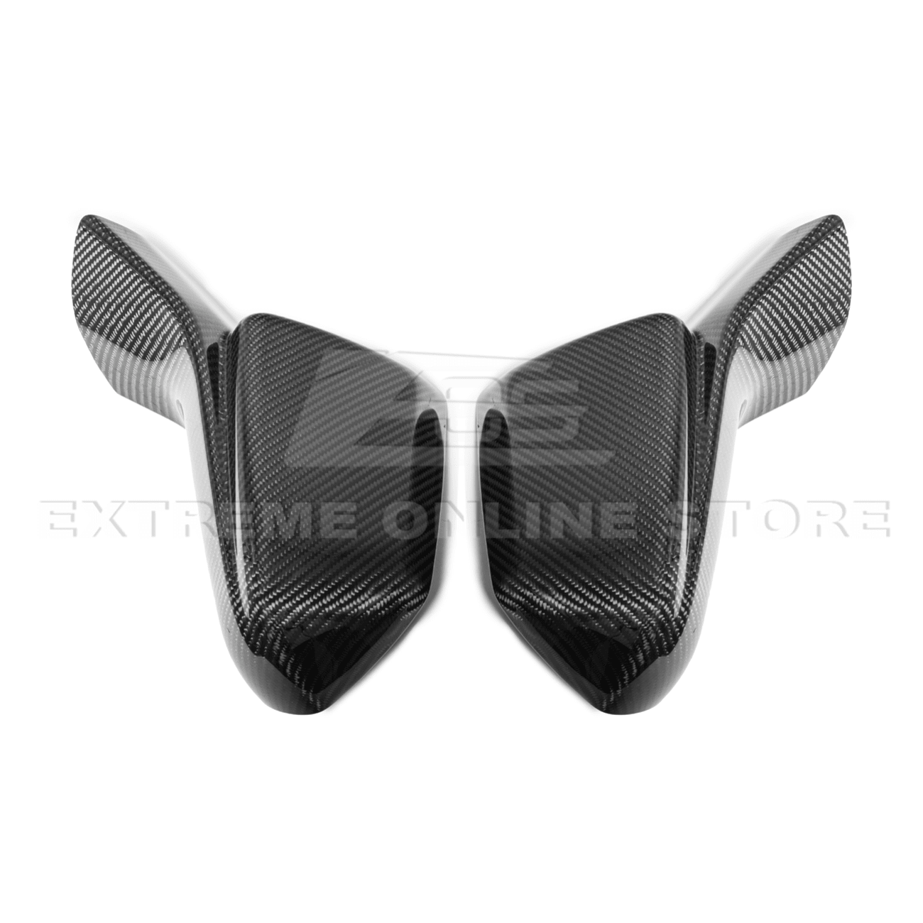 Chevrolet Camaro 6th Gen GM Factory Style Dry Carbon Fiber Mirror Covers 2019-2024
